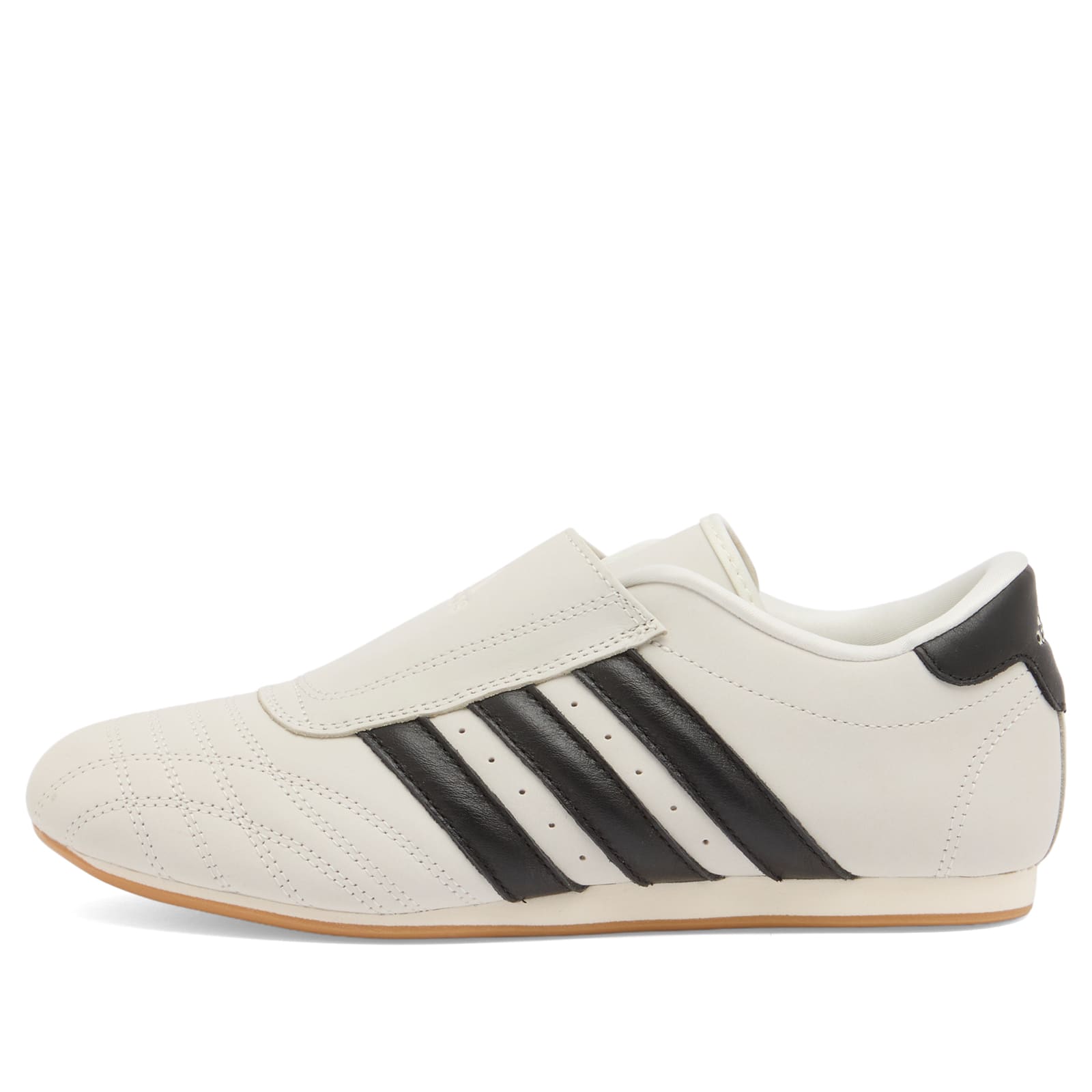 Adidas Women's Off White/Core Black/Gum Taekwondo Sneaker