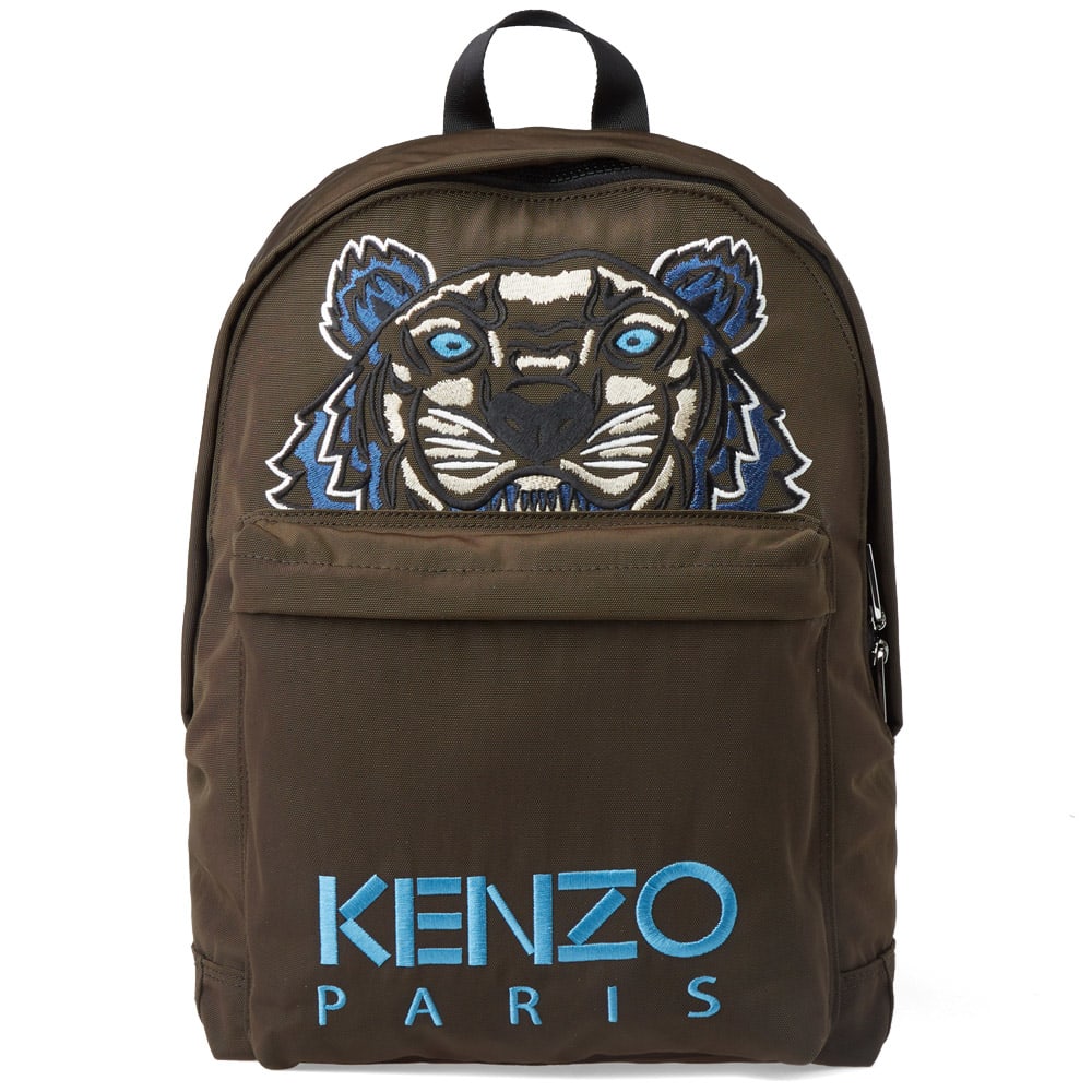 Kenzo Tiger Backpack Military Green END.