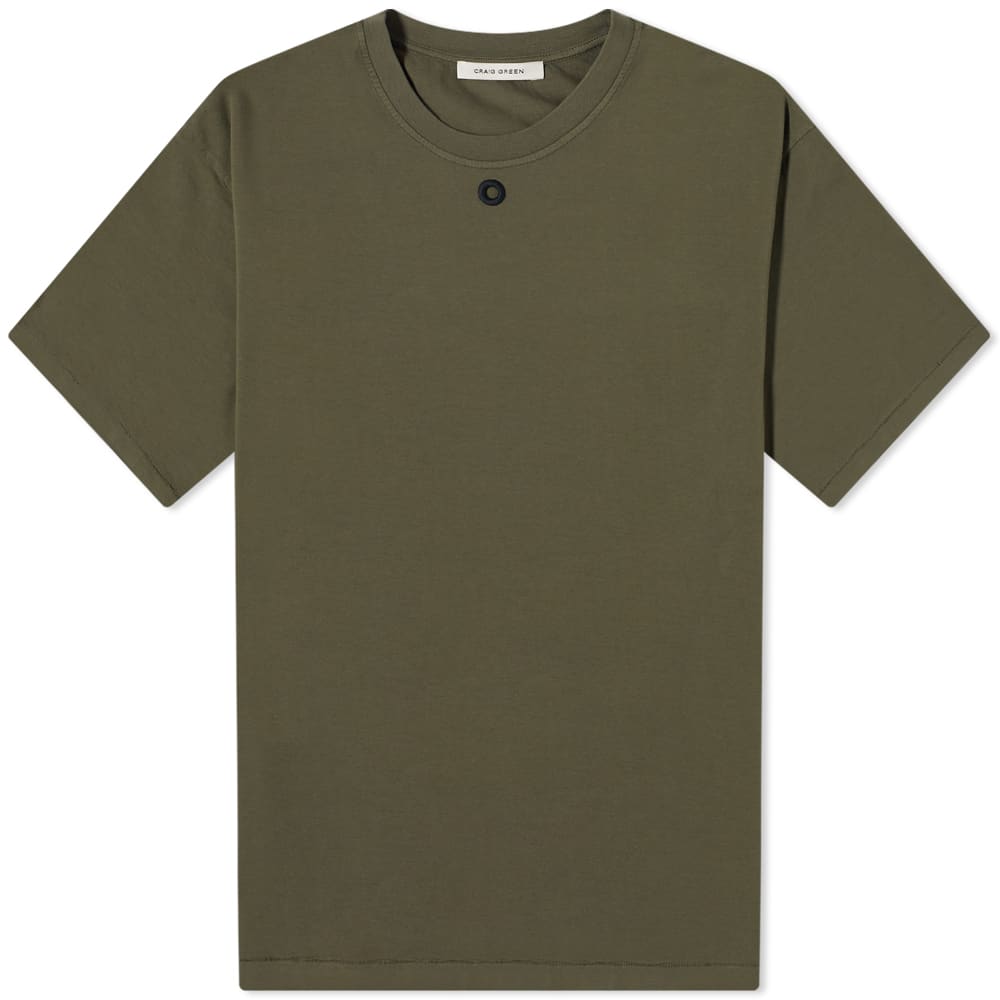 CRAIG GREEN HOLE Tシャツ Craig Green Crewneck EMBROIDERED HOLE T-shirt men - Glamood