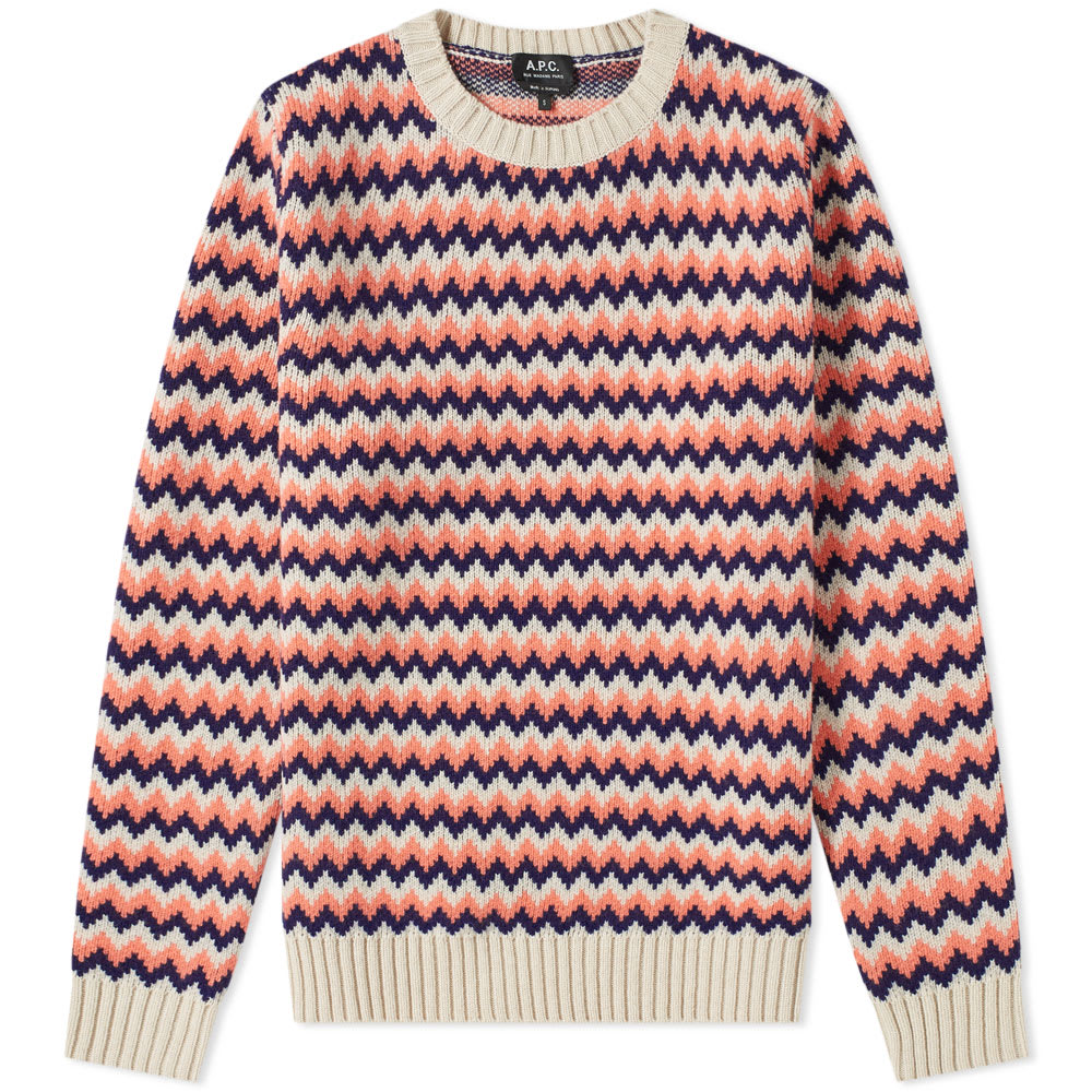 A.P.C. Directeur Crew Knit Ecru | END. (US)