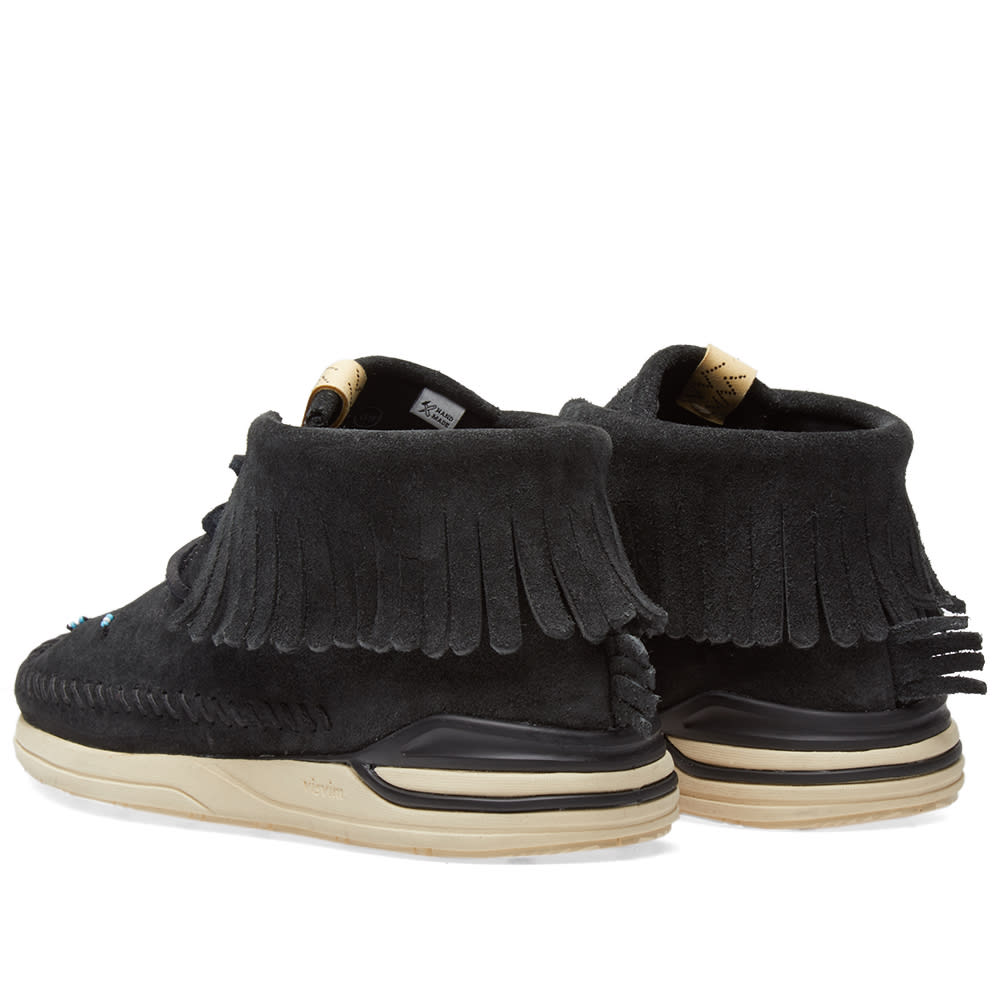 Visvim Maliseet Shaman Mid-Folk Veggie Suede Black | END. (IE)