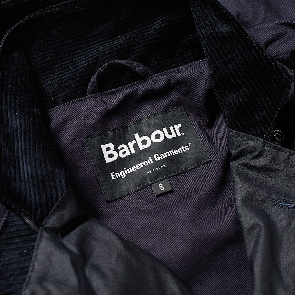 Barbour x Engineered Garments Upland Wax Jacket Navy END. (ES)