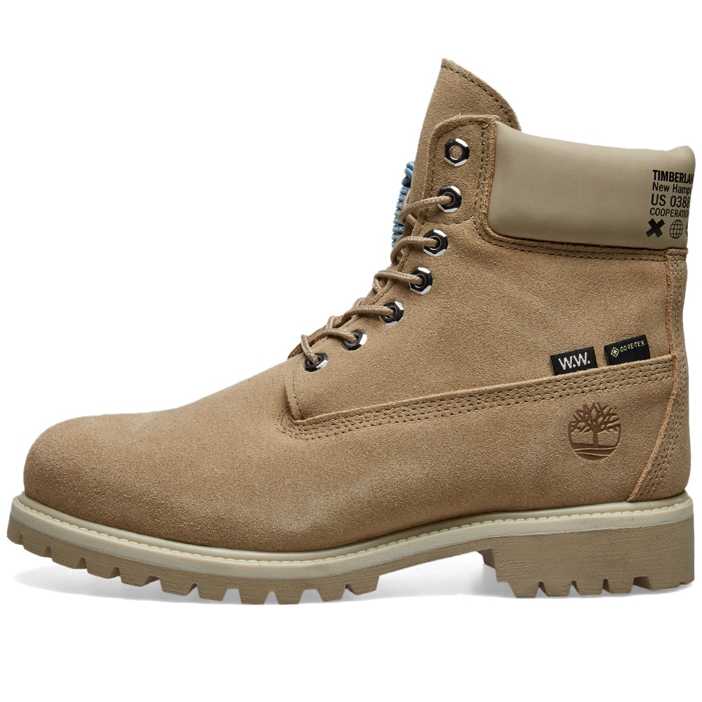 beige timberlands