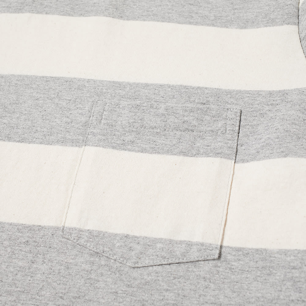 VELVA SHEEN Velva Sheen Long Sleeve Wide Stripe Tee