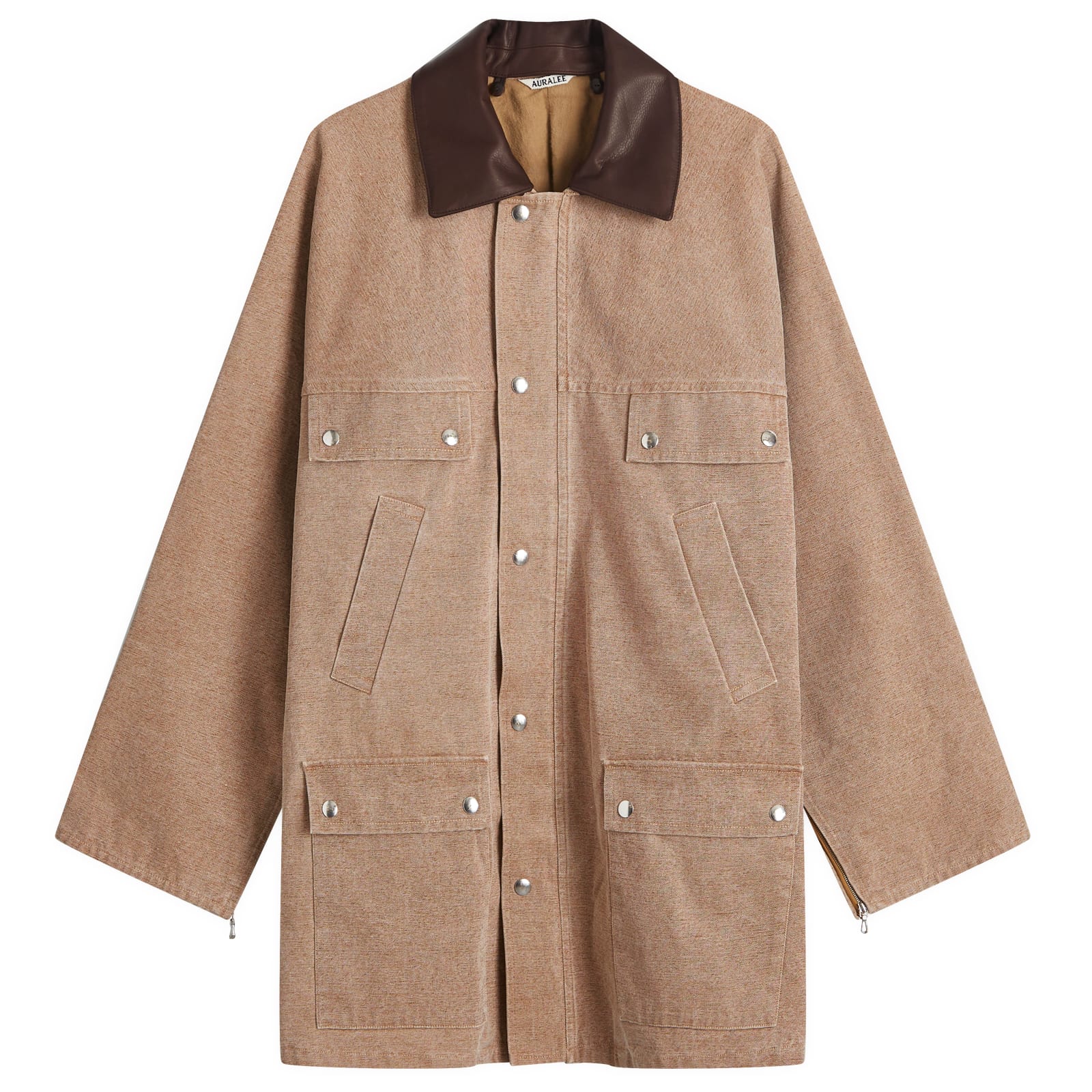 ジャケット・アウター AURALEE WASHED LINEN JACKET 3 vol.3262【AURALEE WASHED LINEN BELTED JACKET。】｜AUBERGE