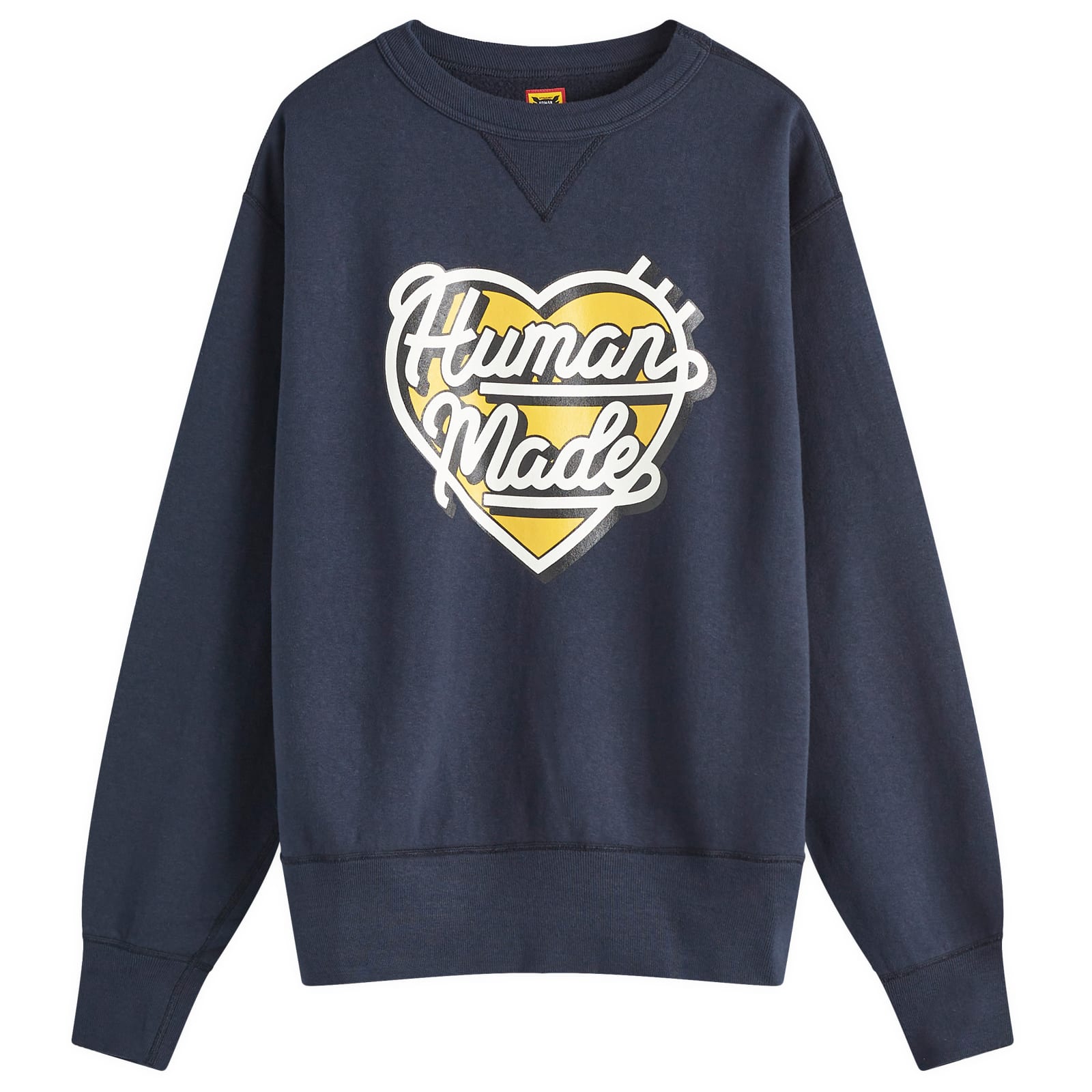 【お気にいる】 Navy Sweatshirt Tsuriami Made Human | (CA) END. トップス