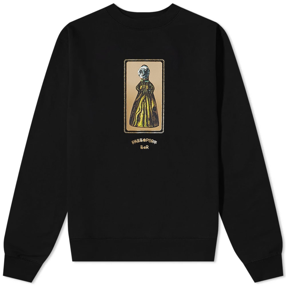 PassPort Effigy Crew Sweat Black END.