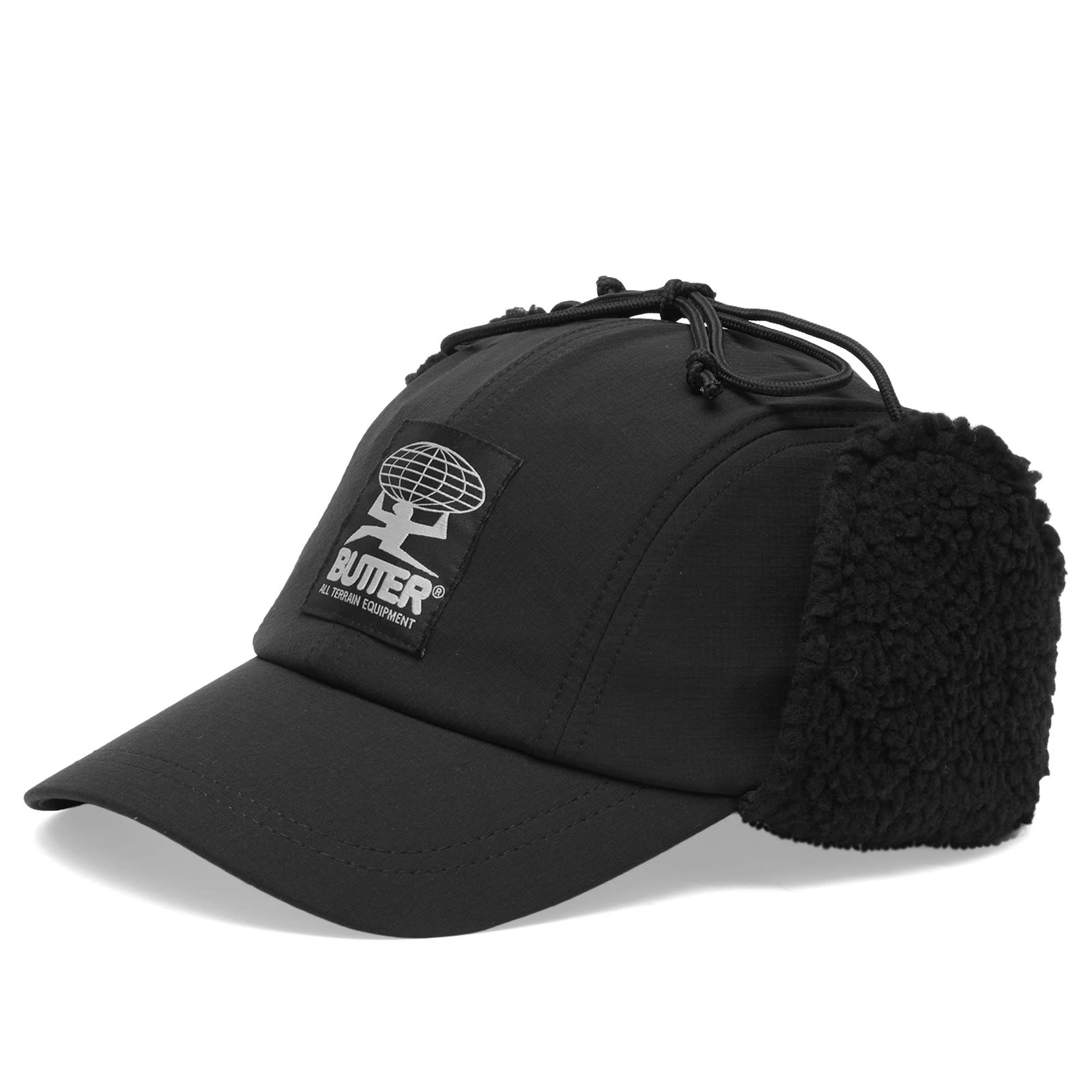 Butter Goods Men’s Terrain Ski 4 Panel Cap Black