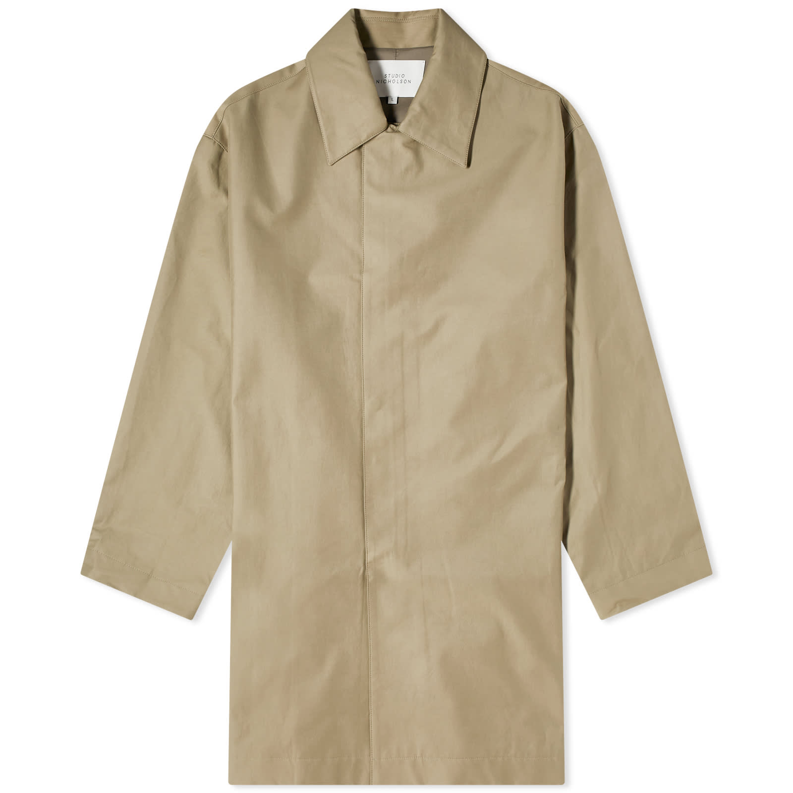 Studio Nicholson Chassis Car Coat Lichen END. (GB)