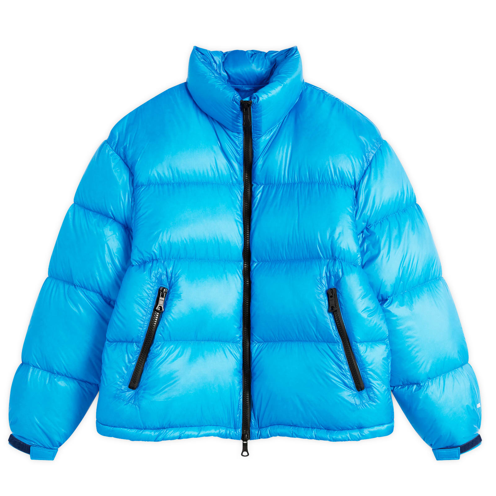 MKI Men’s Translucent Funnel Neck Bubble Jacket Presented By END. Ultramarine