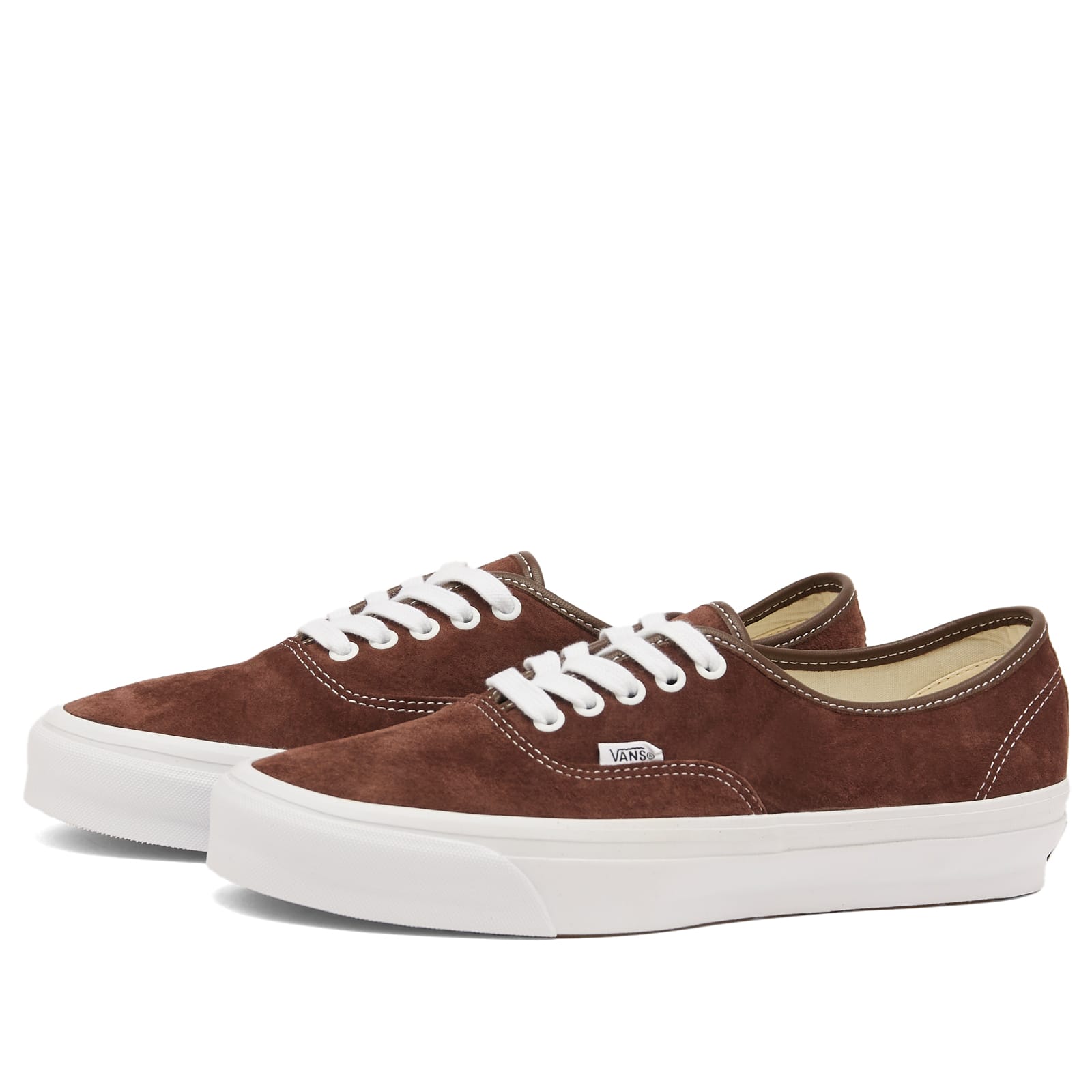 Vans LX Authentic Reissue 44 Pig Suede Potting Soil - Curated Menswear