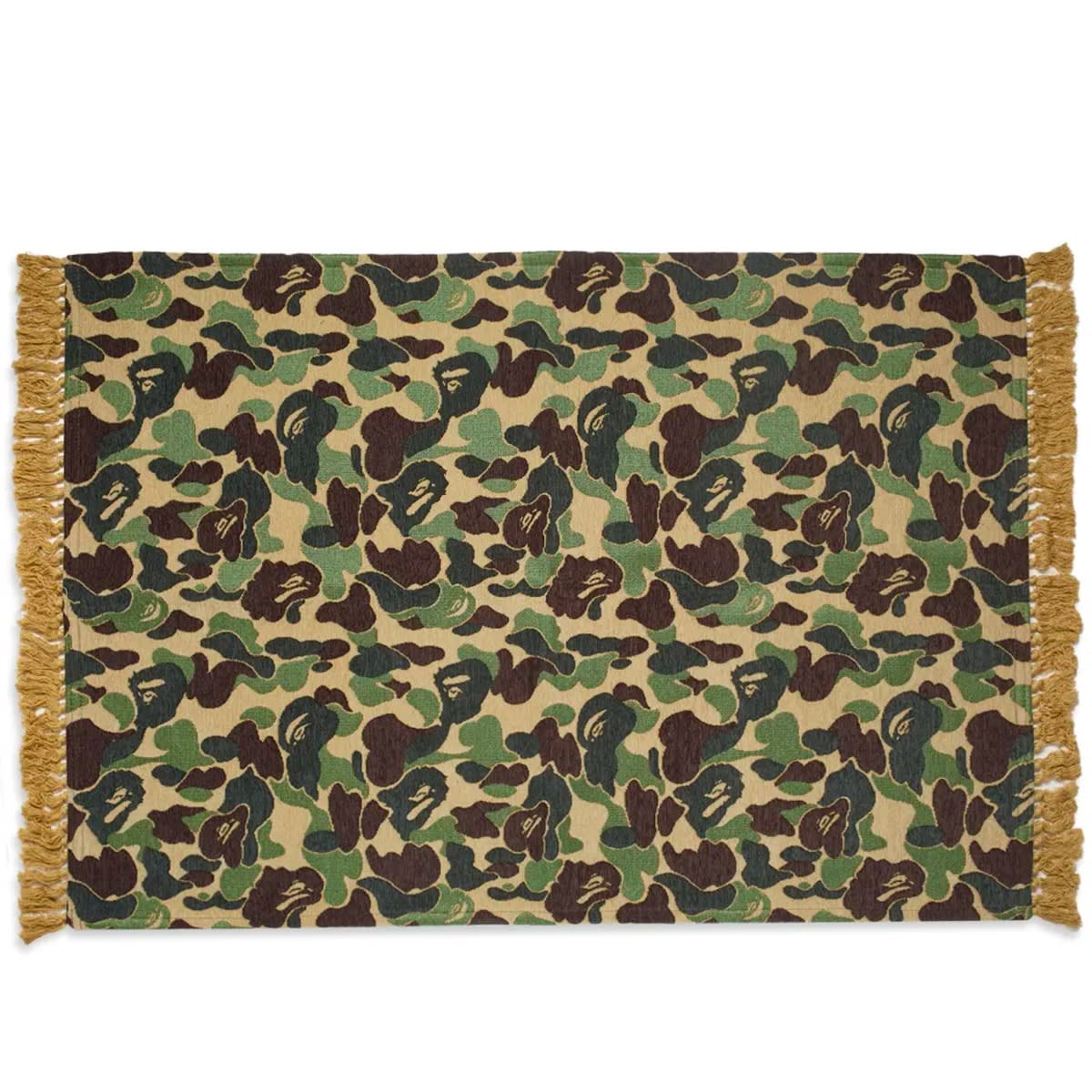 A Bathing Ape Abc Camo Medium Rug Green | END. (GB)