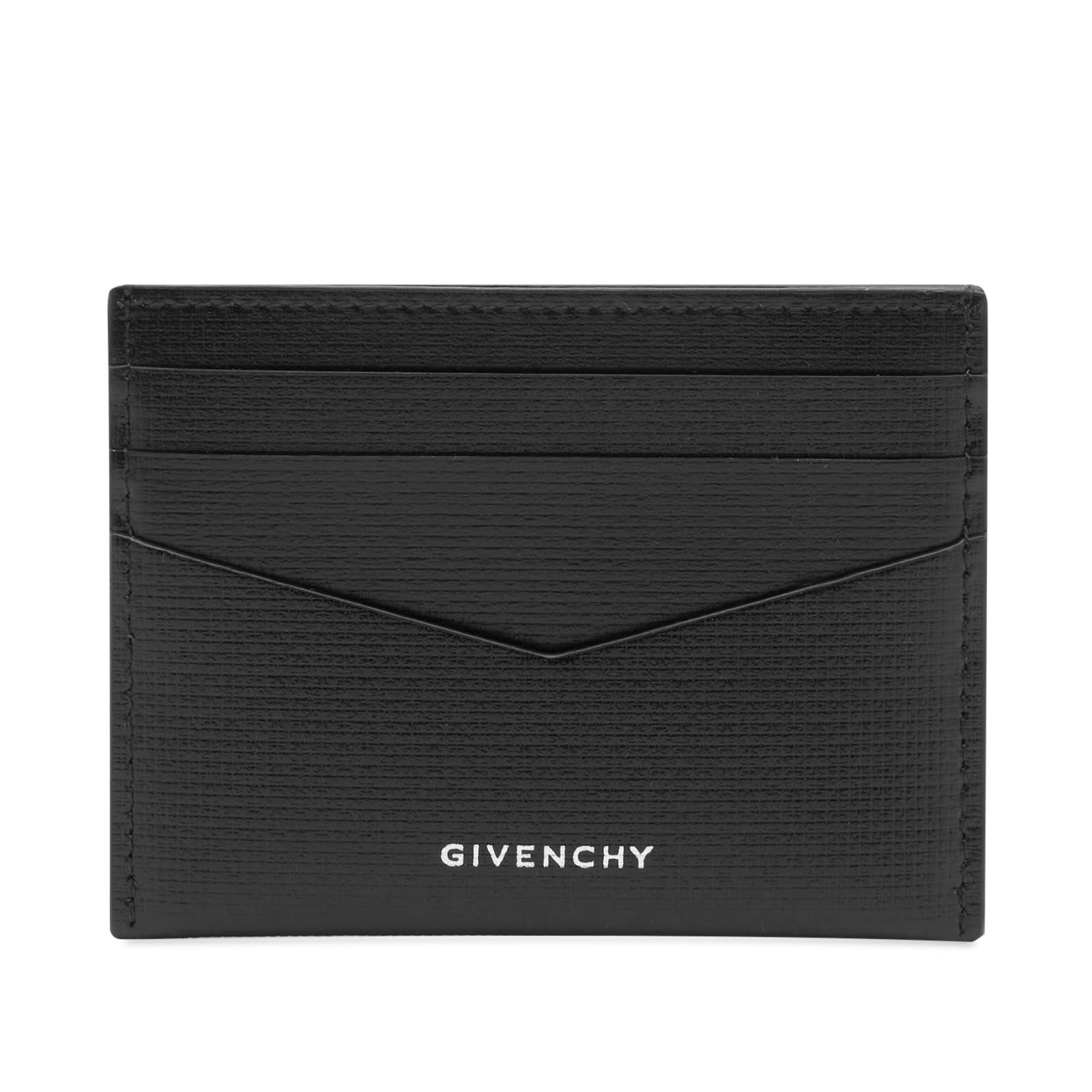 Givenchy Classic 4G Leather Card Holder Black END. (US)