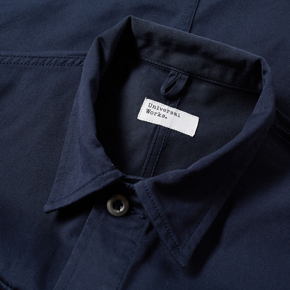 Universal Works MW Chore Overshirt Navy | END.