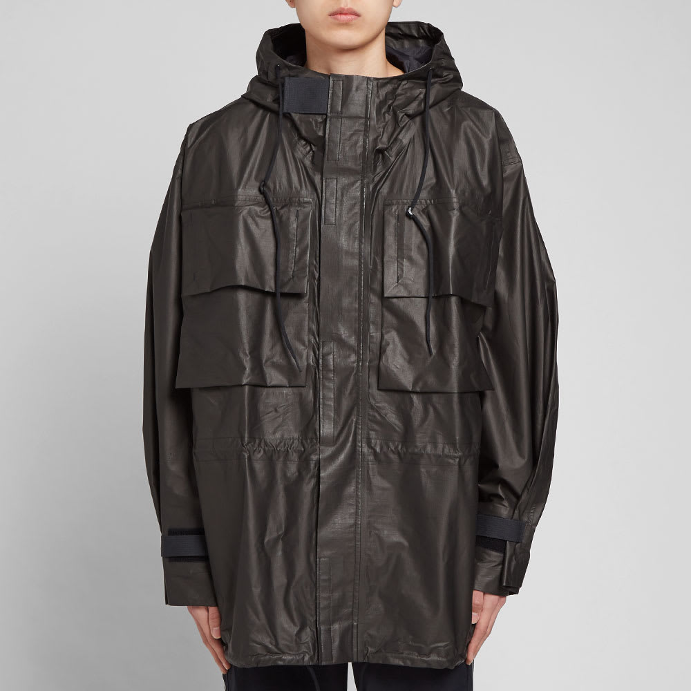 Y-3 U Gore-Tex Hooded Utility Jacket Ash | END. (Global)