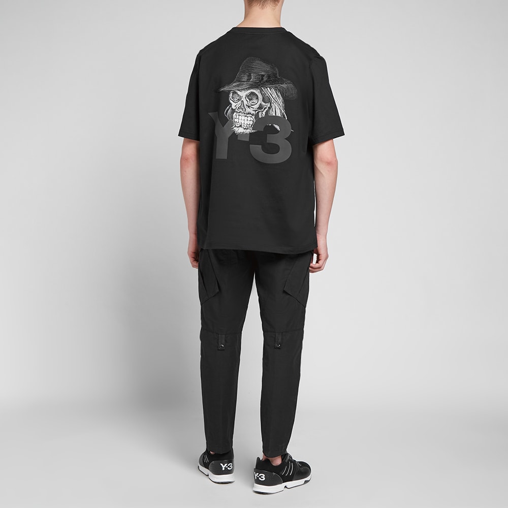 y3 skull tee