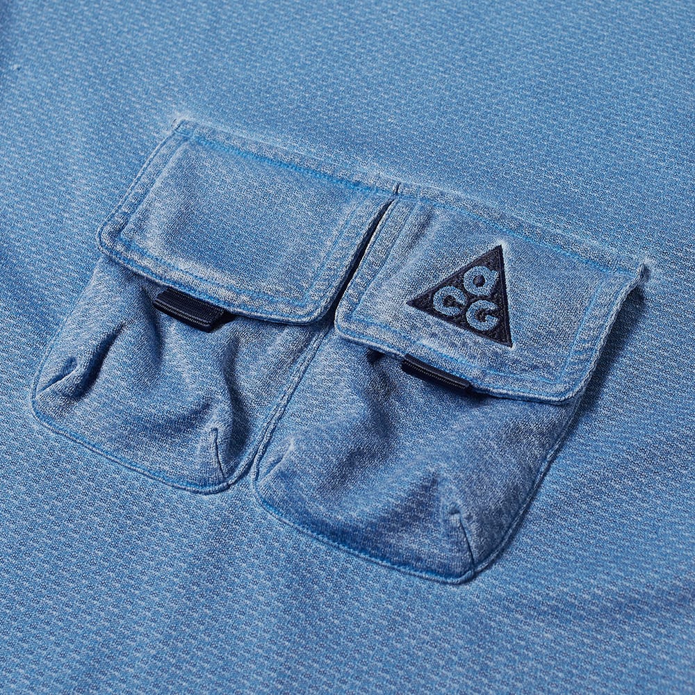 Nike ACG Watchman Peak Tee Blue Void 