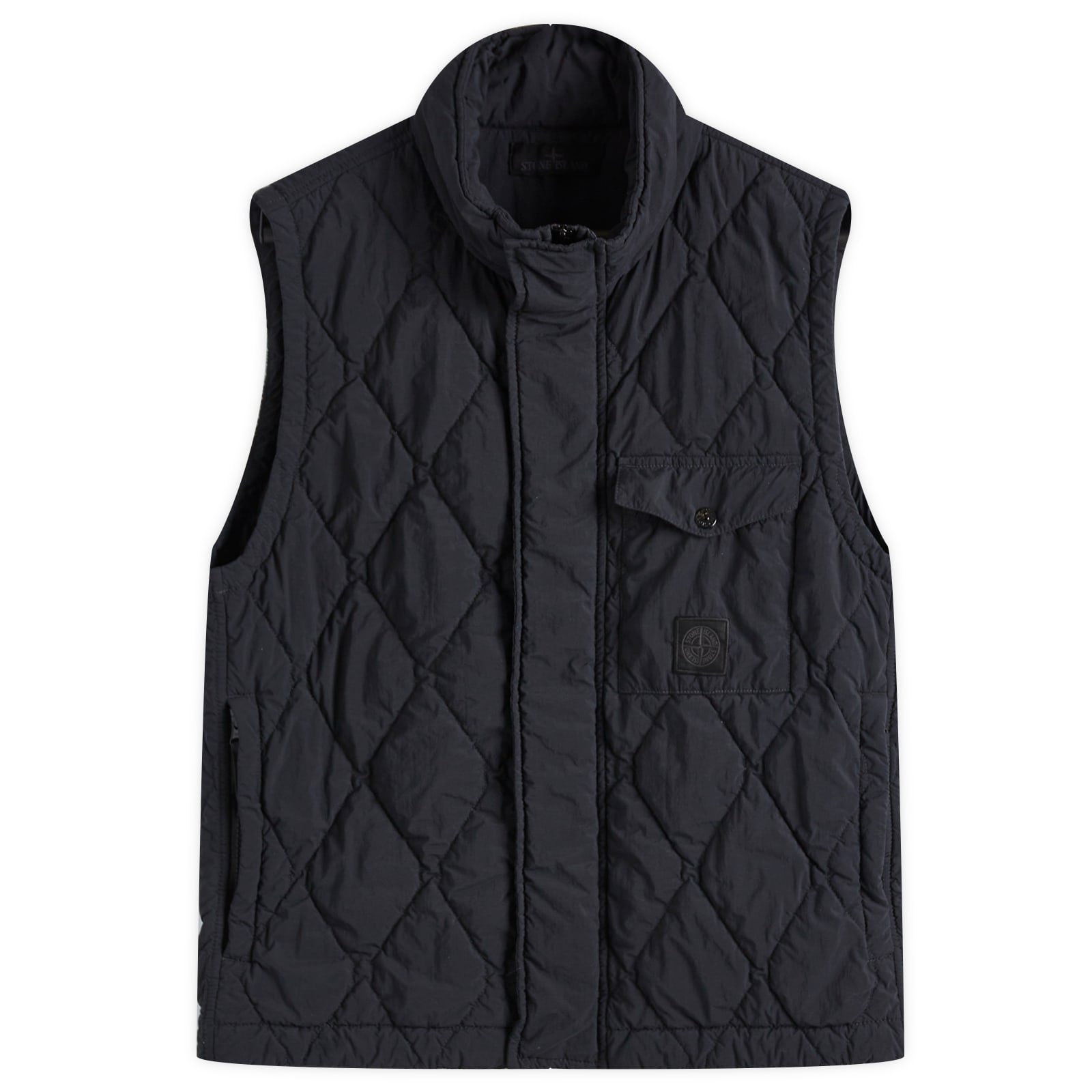 Stone Island Men's Ghost Piece Nylon Smerigliato PrimaLoft Vest