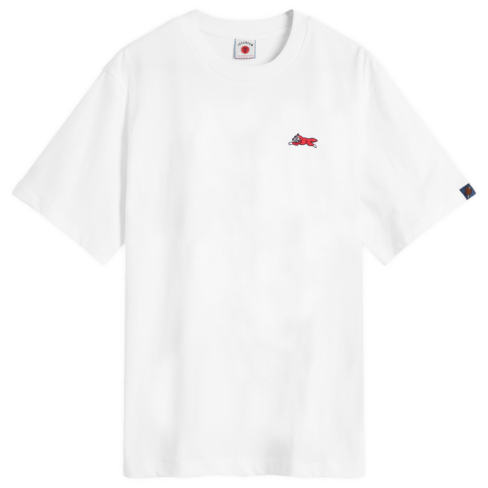 Icecream Mens White Small Running Dog T-Shirt Large - END. Clothing