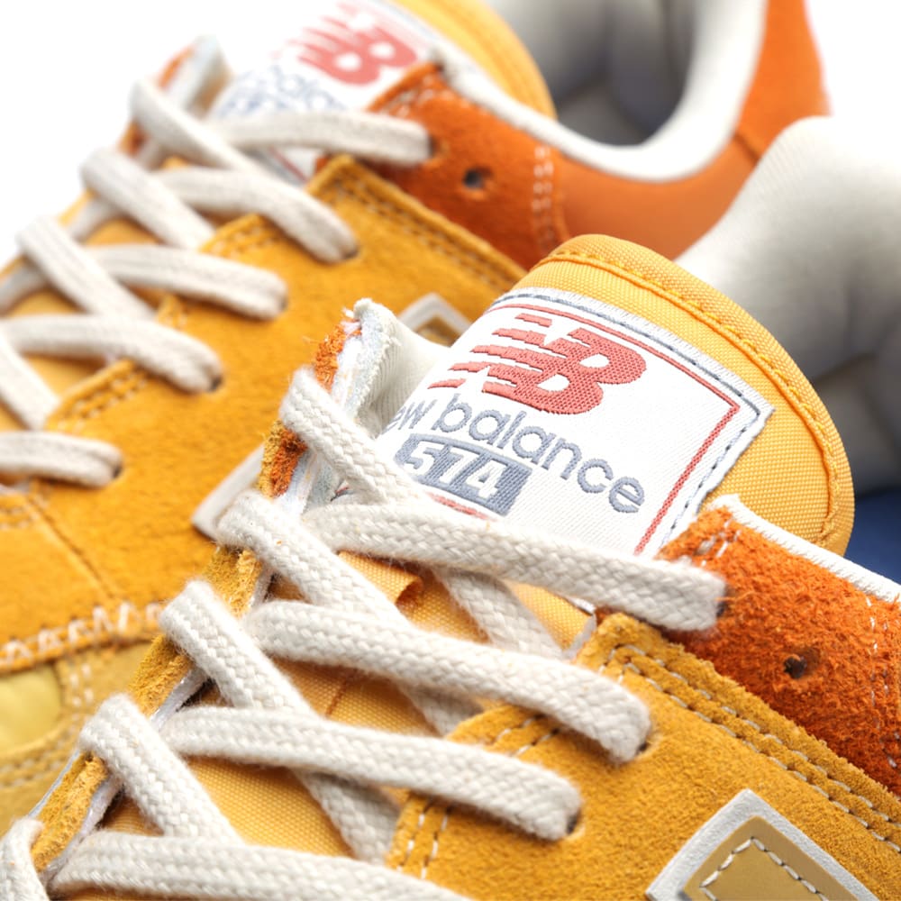 new balance ml574 yellow