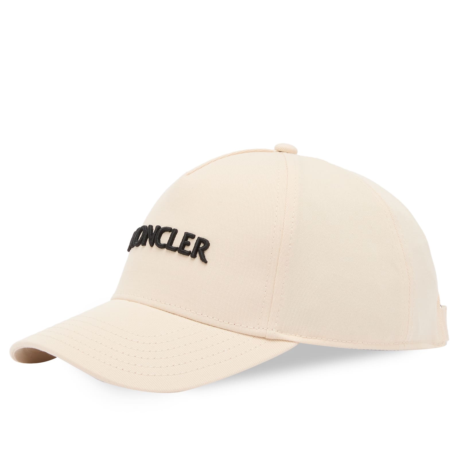 Moncler Men’s Cotton Gaberdine ‘Moncler Men’s’ Cap White