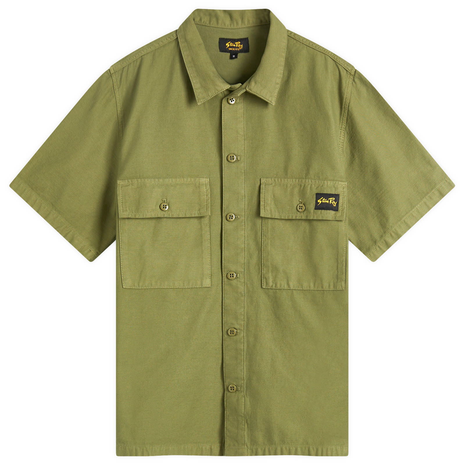 Stan Ray Men's Olive Patchwork Cpo Shirt