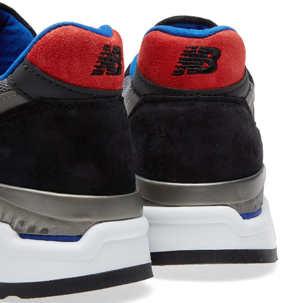new balance grey and red