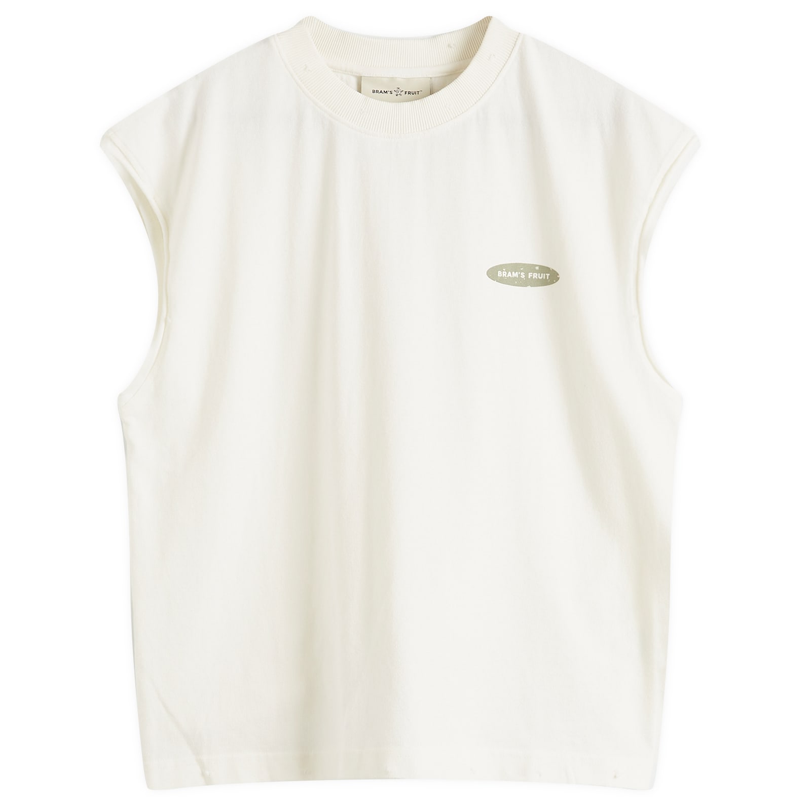 Bram’s Fruit Men’s F*ck Off Distressed T-Shirt White