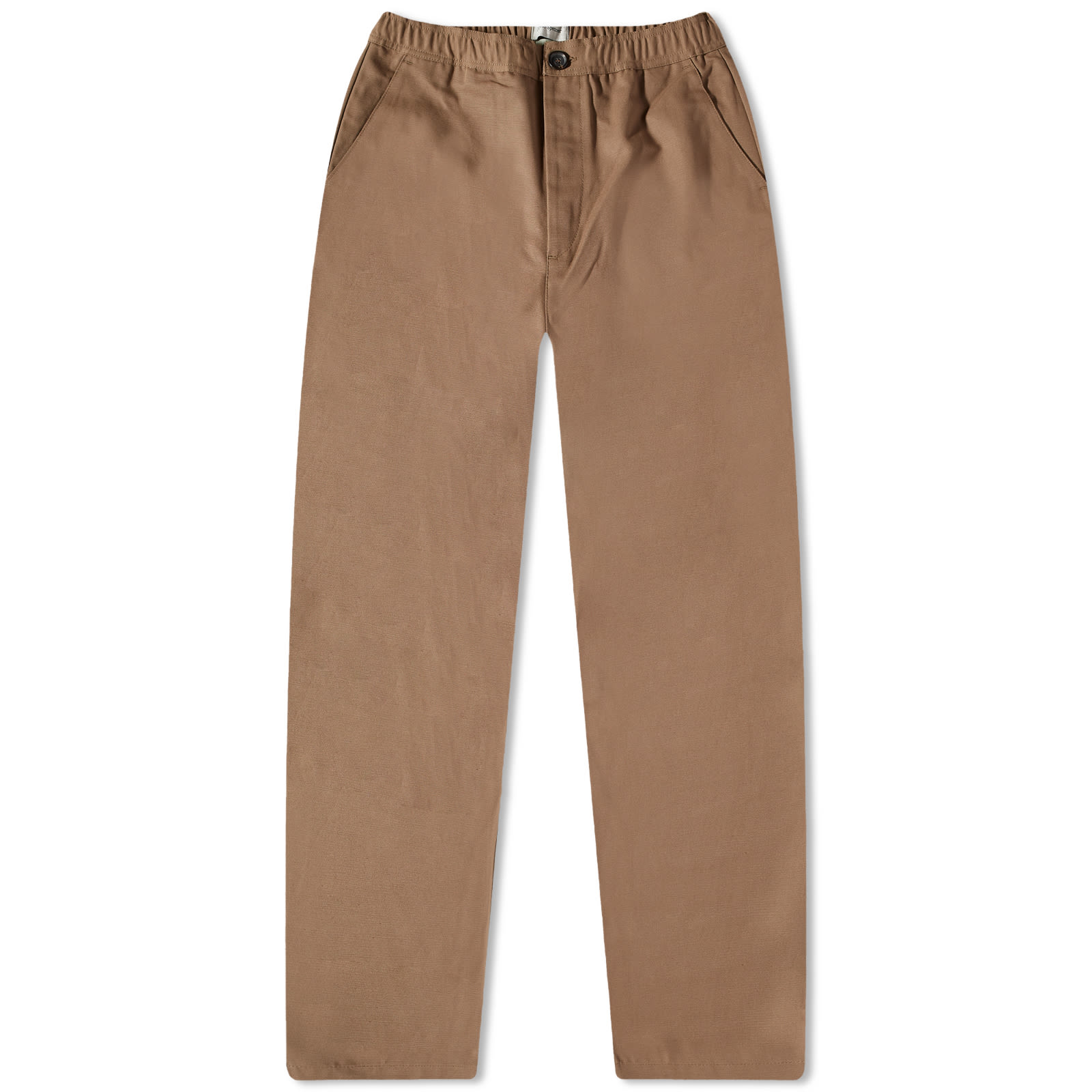 Oliver Spencer Men's Drawstring Trousers Taupe Large