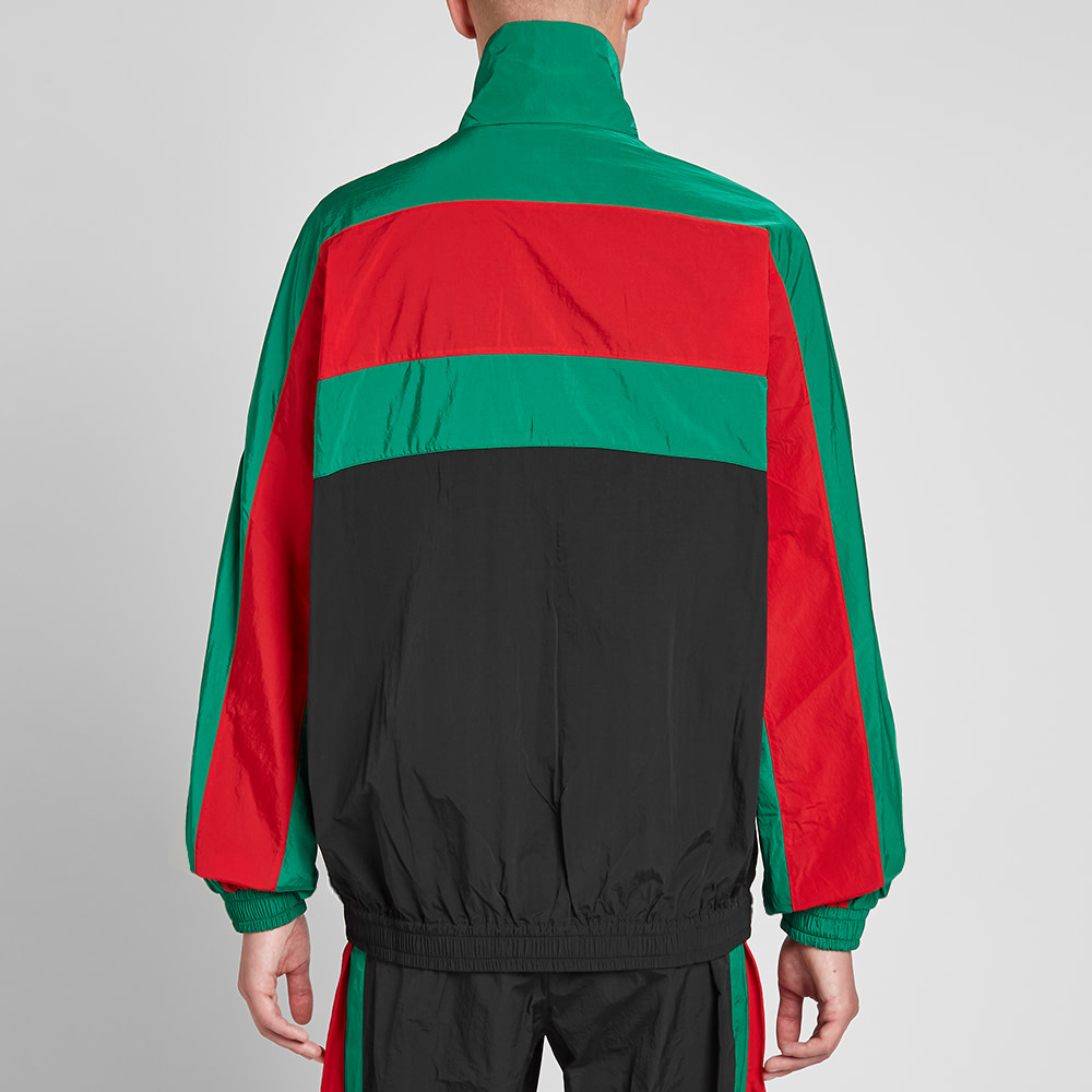 Gucci Oversized GRG Nylon Track Jacket Black | END.