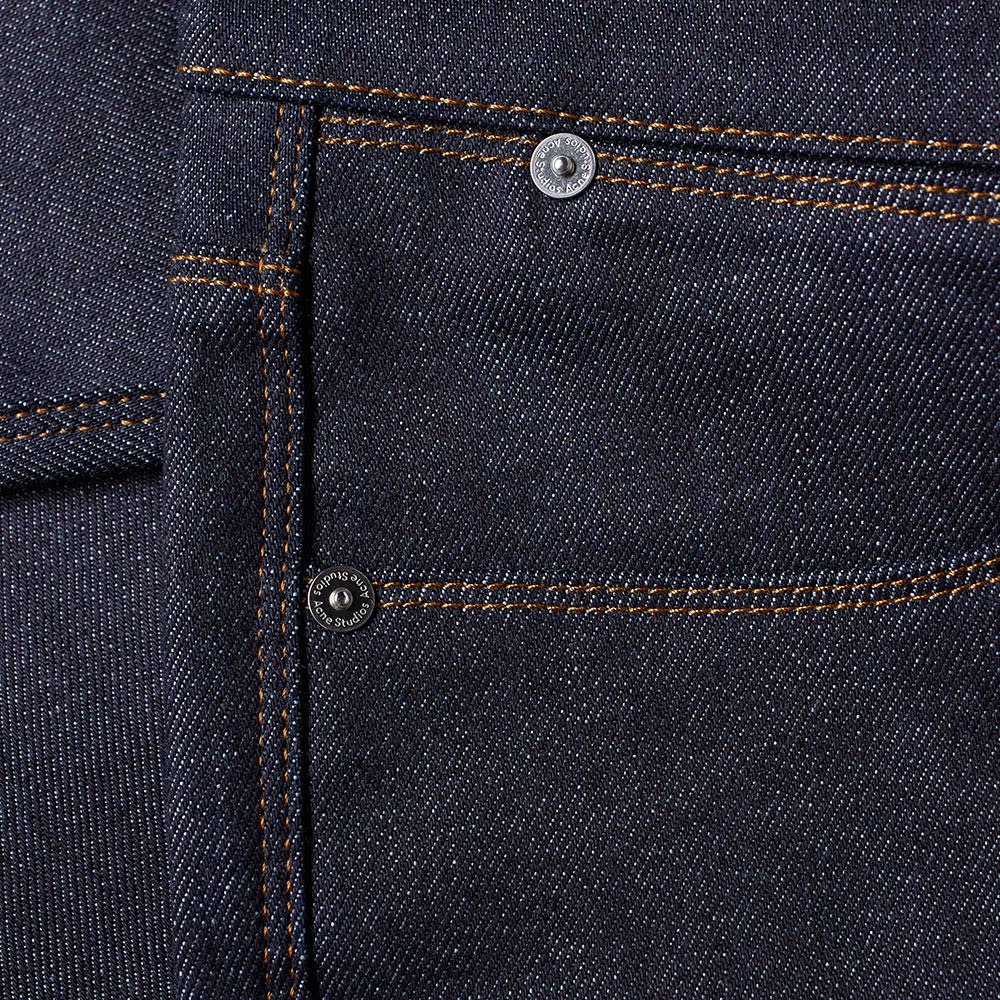 Acne Studios Max Stretch Raw Jean Indigo | END. (IE)