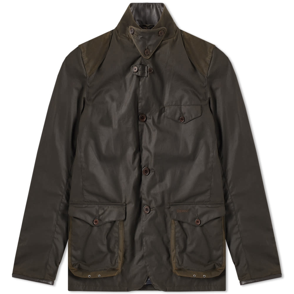 barbour ogston wax jacket