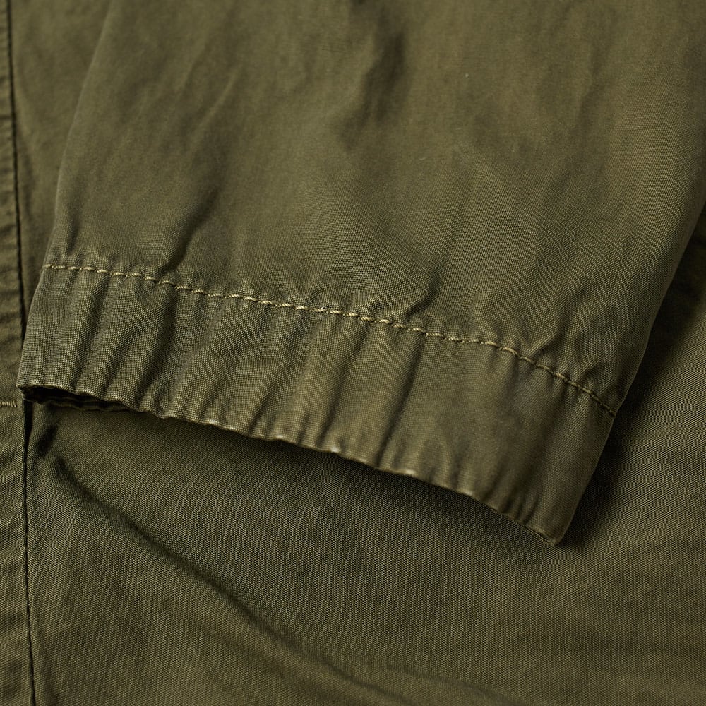 Stone island garment dyed hooded zip shirt Clearance