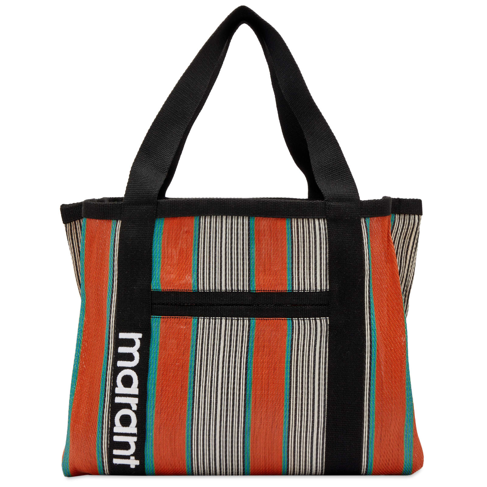 ★Isabel Marant★ Darwen Stripe Tote Bag Orange Multicolor P Isabel Marant Darwen striped tote bag Isabel Marant