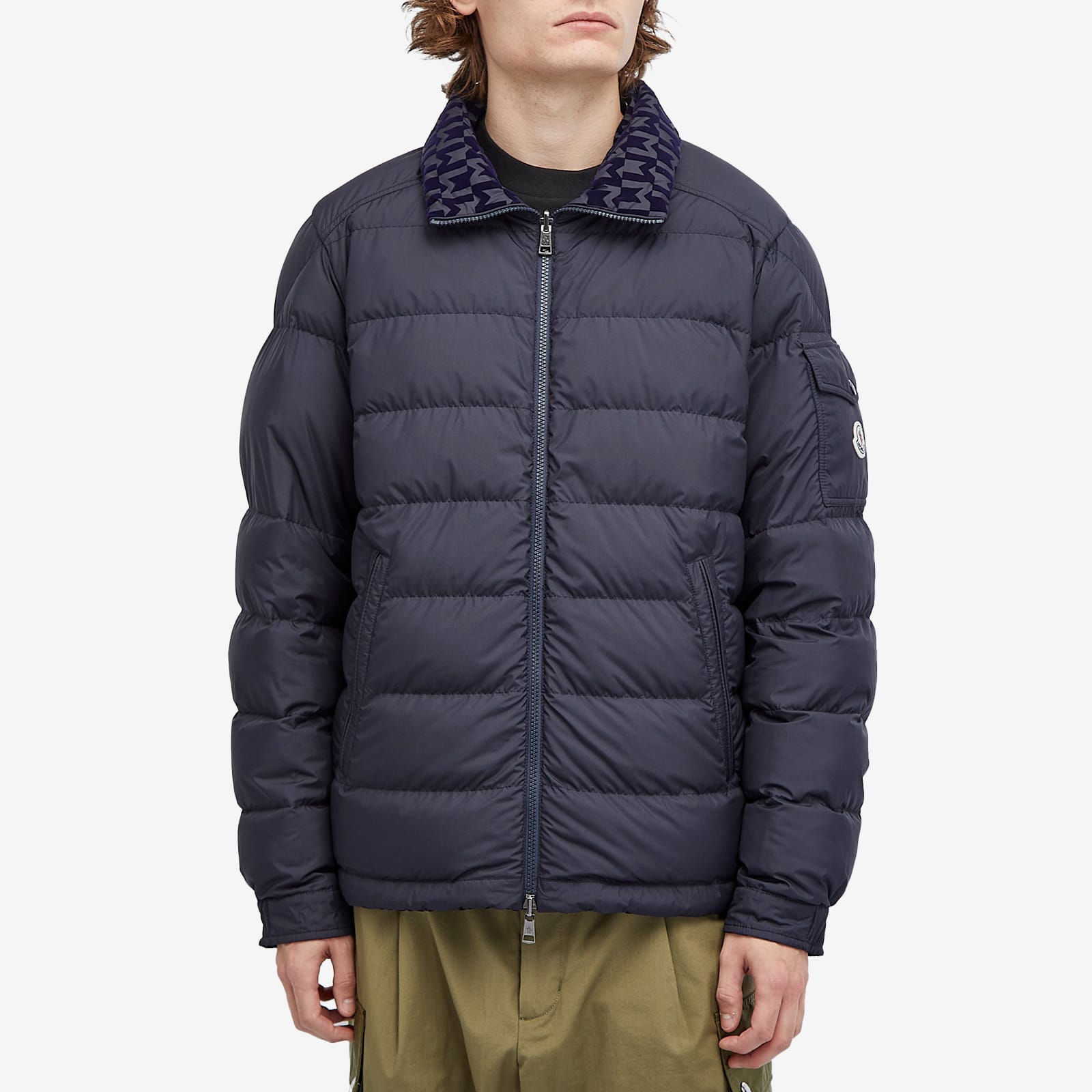 M*5様 大人もOK 12a Moncler Hattab navy Navy blue Down jacket Habagat Moncler - Vitkac GB