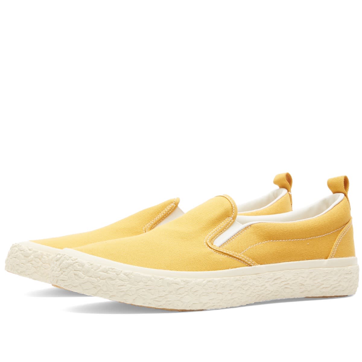 YMC Men's Slip-On Sneaker Yellow - Curated Menswear