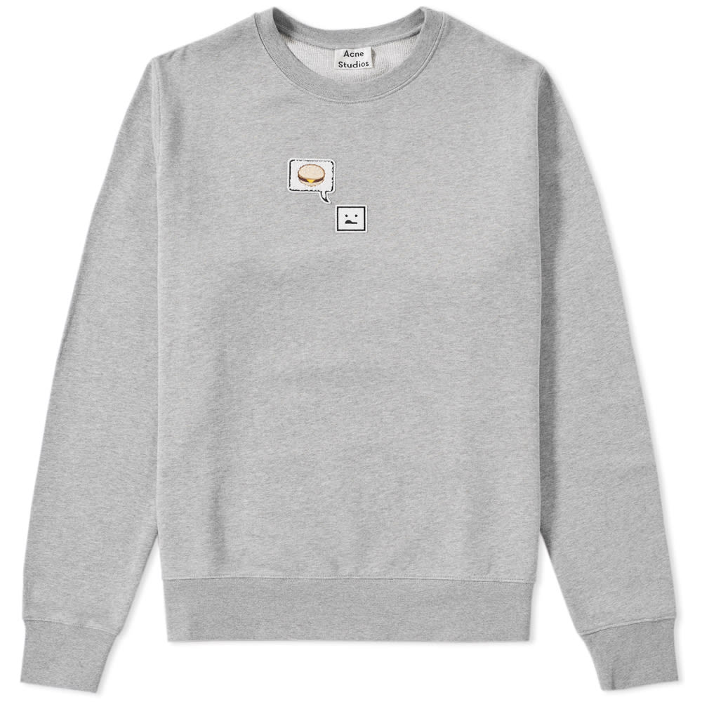 acne studios emoji sweatshirt