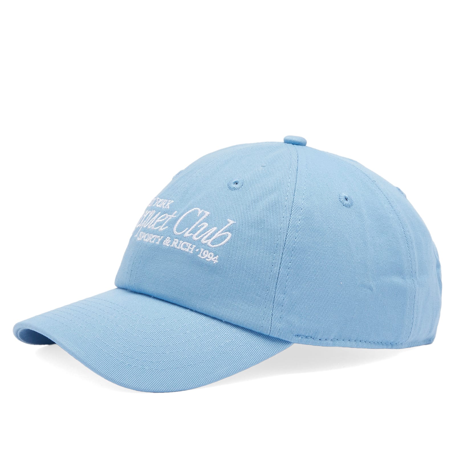 Sporty&Rich｜ (94 Racquet Club Embroidered Hat - Sky Blu 94RACQUETCLUBHATSKYBLUE-