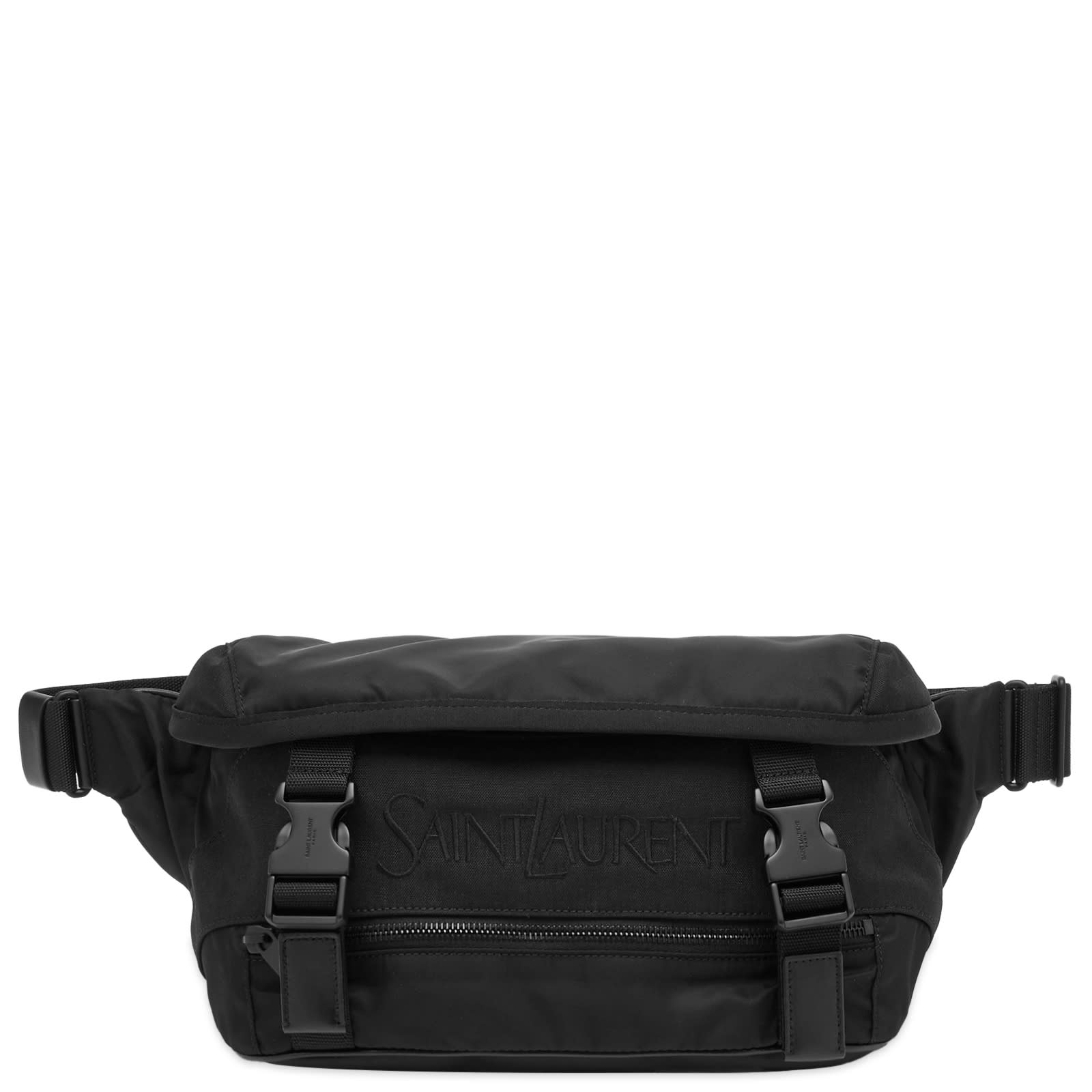 【SAINT LAURENT】CROSSBODY BAG IN NYLON●758258FACG71000 Saint Laurent Nylon Cross Body Bag Black | END. (ES)