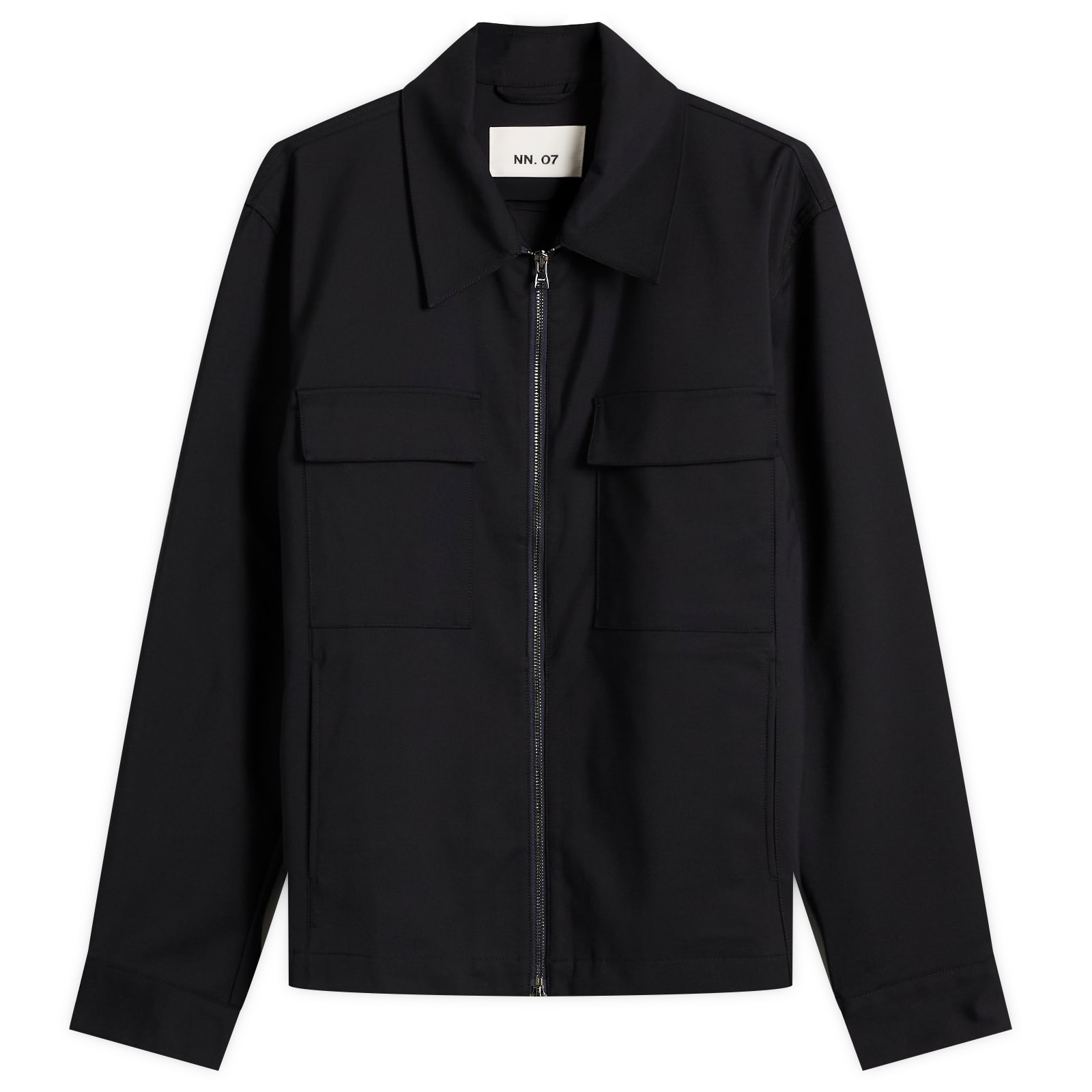 Nn07 Men's Navy Blue Alban Zip Jacket