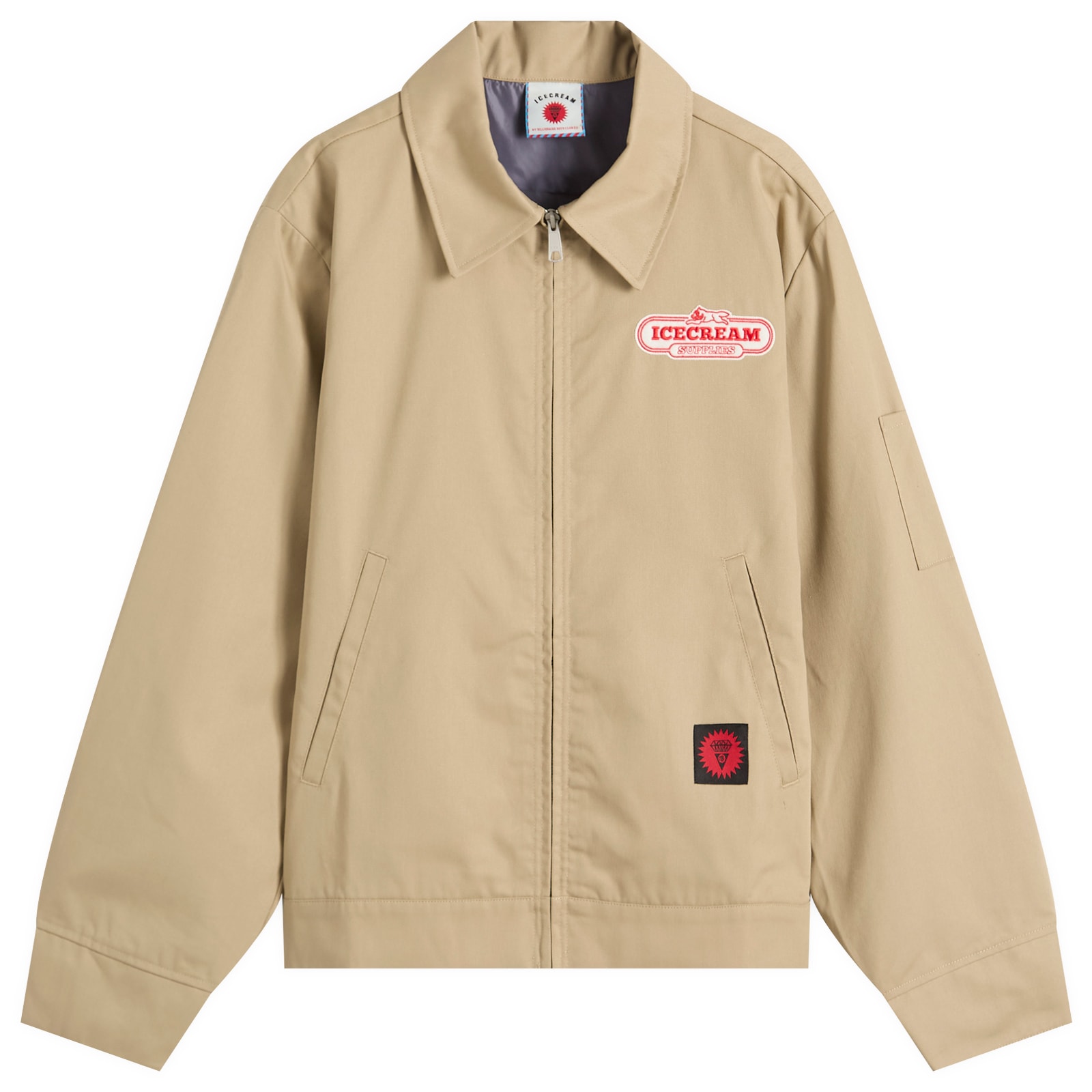 Icecream Men's Brown Ic Supplies Work Jacket