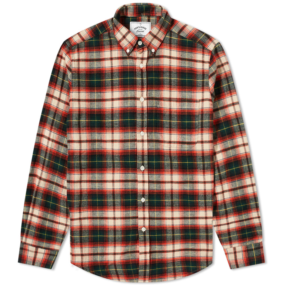 Portuguese Flannel Button Down Rustic 