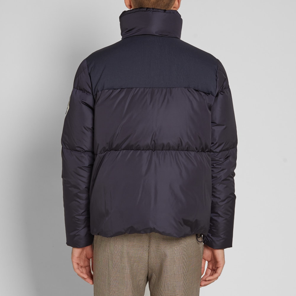 Moncler Genius 2 Moncler 1952 Cuzc Oversized Logo Down Jacket Navy ...