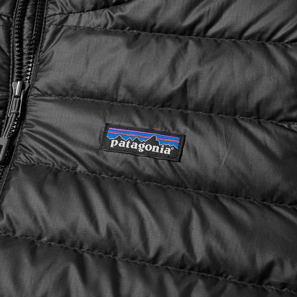 Patagonia Down Sweater Hoody Black | END.