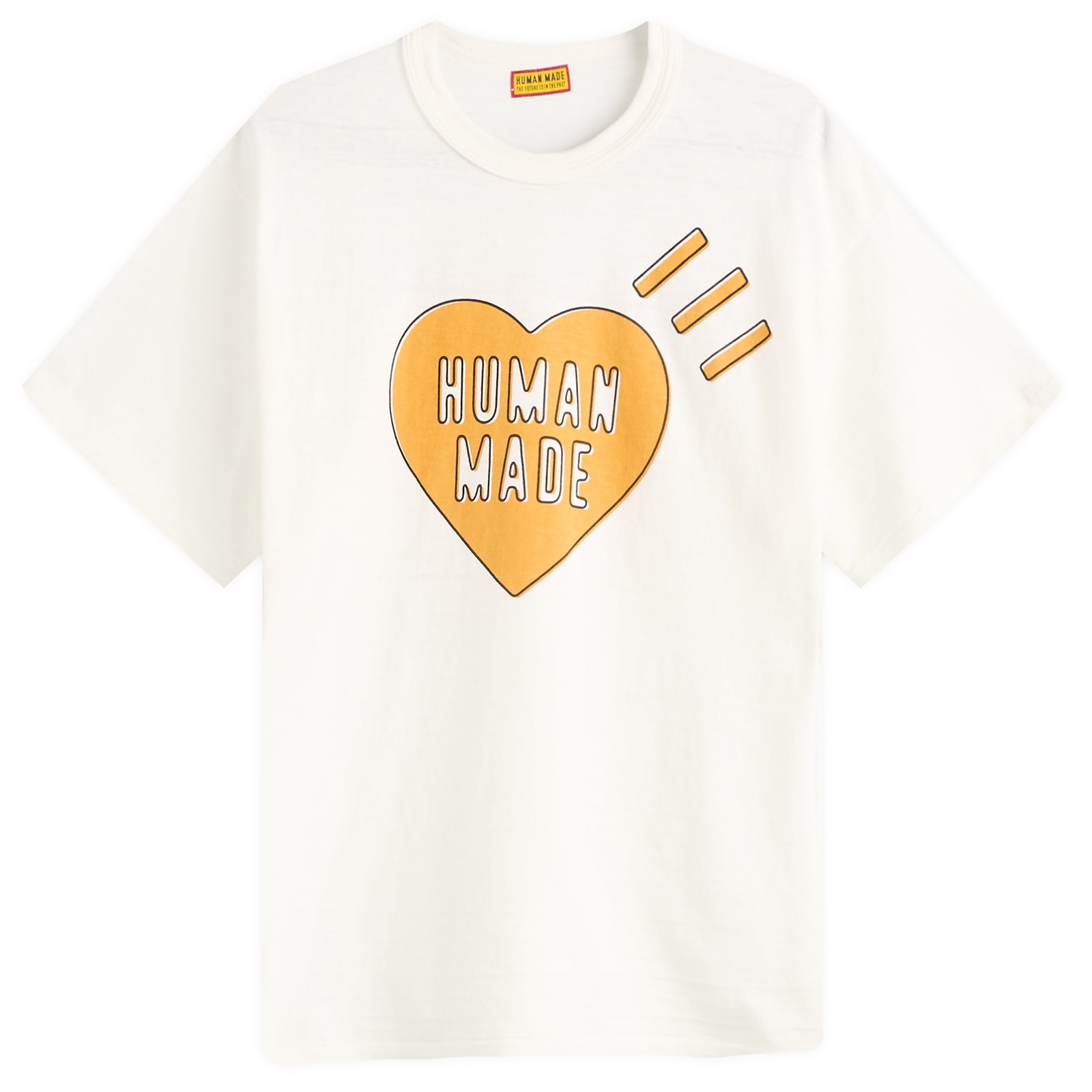 HUMAN MADE REVERSIBLE TEE YELLOW