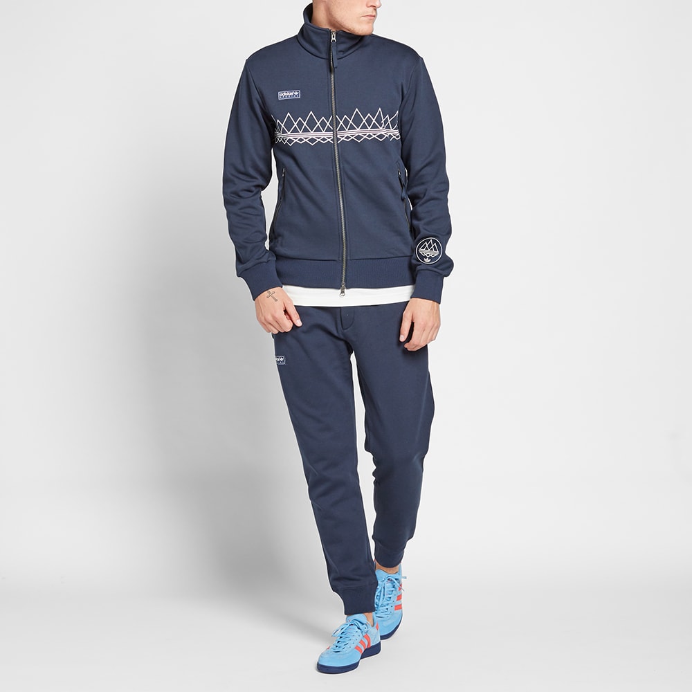 adidas argyle track top