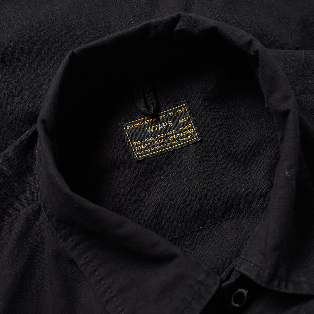 WTAPS Jungle Shirt Jacket Black | END. (UK)