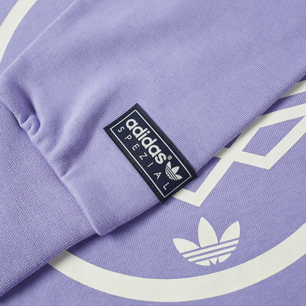 Adidas spezial mod sale trefoil sweatshirt purple