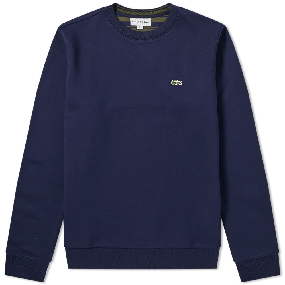 Lacoste Classic Crew Sweat Navy | END.