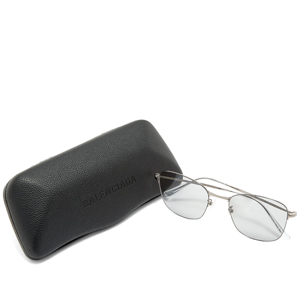 Balenciaga Invisible Sunglasses Ruthenium & Grey END. (US)